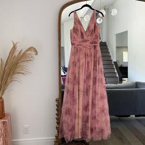 Marchesa Floral Gown